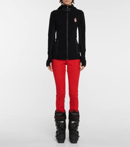 Maglia fleece zip-through hoodie | Moncler Grenoble