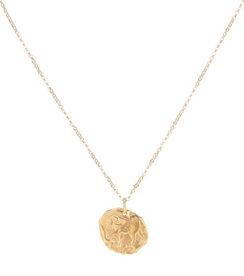 Year Of The Horse 24kt gold-plated necklace | Alighieri