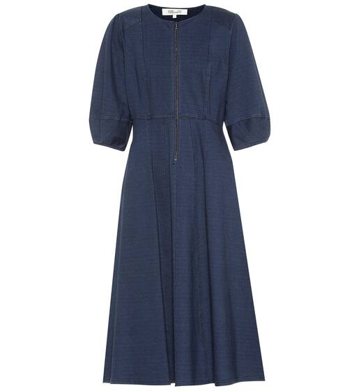 Thea stretch cotton dress | Diane von Furstenberg