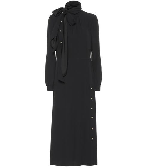 Crêpe midi dress | Prada