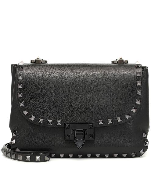 Valentino Garavani Rockstud leather shoulder bag | Valentino