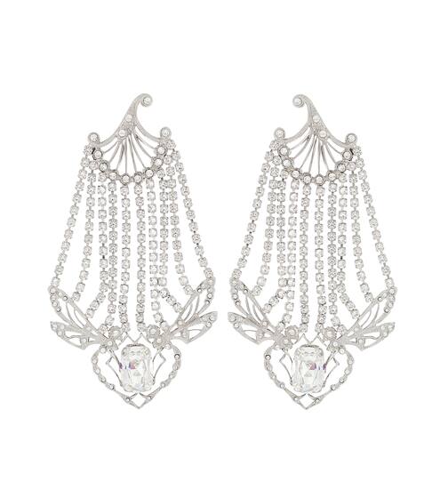 Crystal-embellished earrings | Paco Rabanne