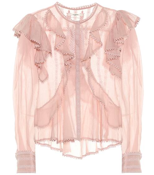 Alea embroidered cotton blouse | Isabel Marant, Étoile