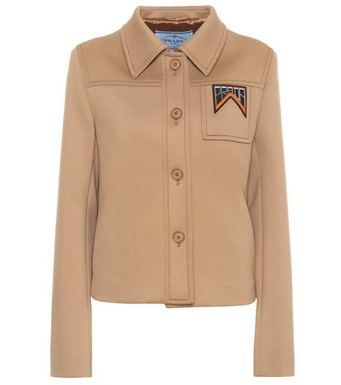 Technical jersey jacket | Prada