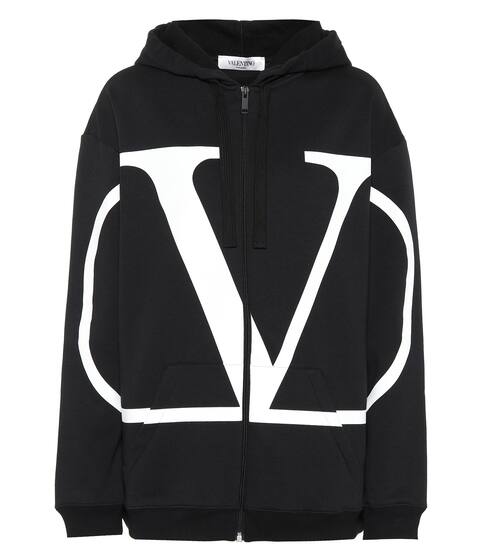 Cotton-blend hoodie | Valentino