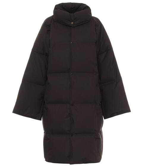 Manteau matelassé long en coton | Bottega Veneta