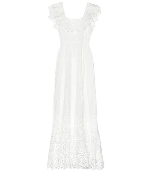 Abito lungo Desiree in cotone ricamato | Ulla Johnson