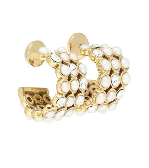 Embellished hoop earrings | Ellery