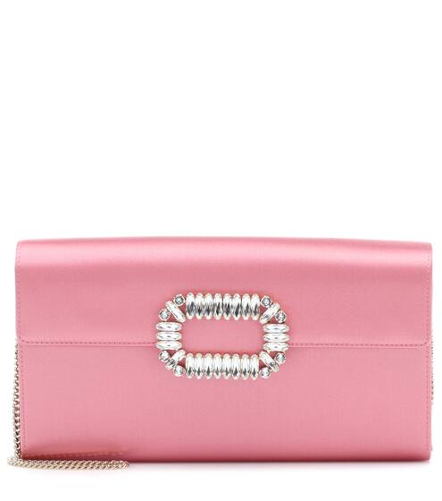 Exclusive to Mytheresa – Evening Envelope satin clutch | Roger Vivier