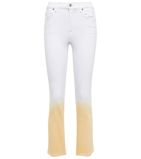 The Straight Crop mid-rise jeans | 7 For All Mankind