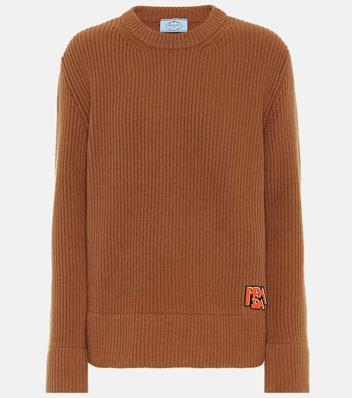 Ribbed cashmere and wool sweater | Prada
