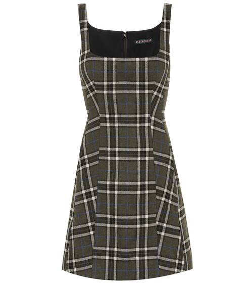 Shrimpton checked minidress | AlexaChung