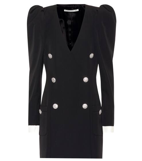 Embellished wool-crêpe minidress | Alessandra Rich