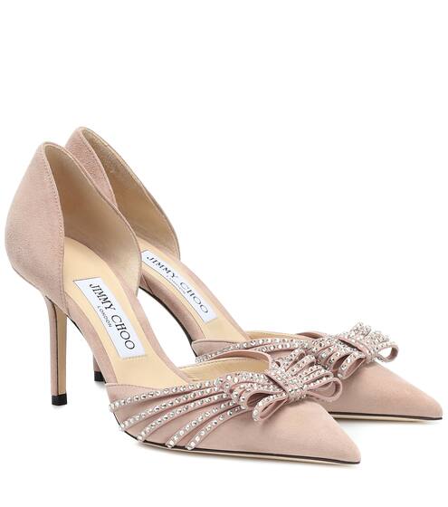 Exclusive to Mytheresa – Kaitence 85 suede pumps | Jimmy Choo