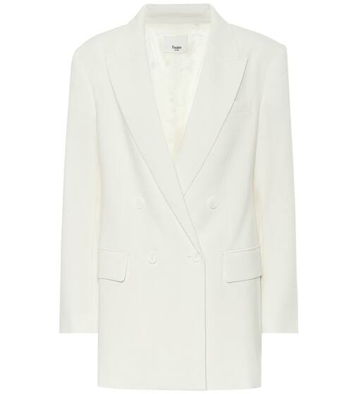 Elvira stretch-crêpe blazer | Frankie Shop