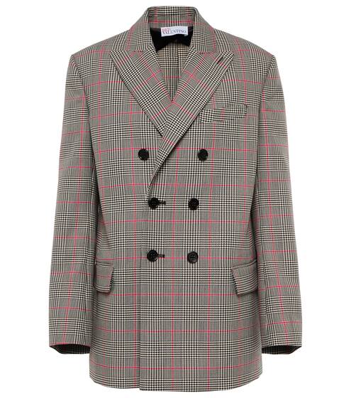 Houndstooth checked blazer | RedValentino