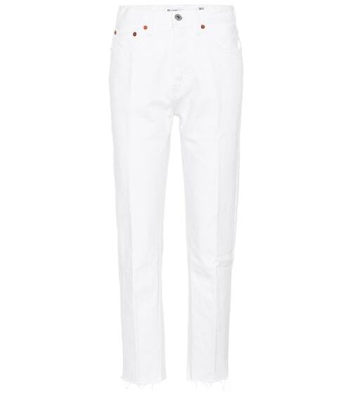 Stovepipe high-rise straight jeans | Re/Done