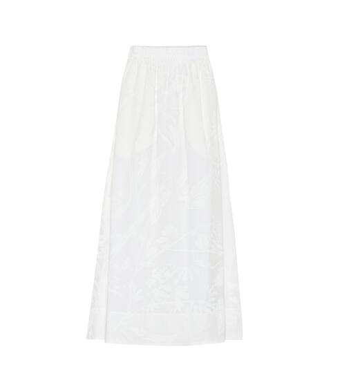 Printed cotton maxi skirt | Agnona