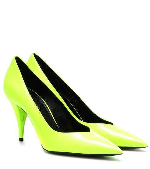 Kiki 85 patent-leather pumps | Saint Laurent