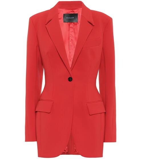 Stretch-crêpe blazer | Mugler