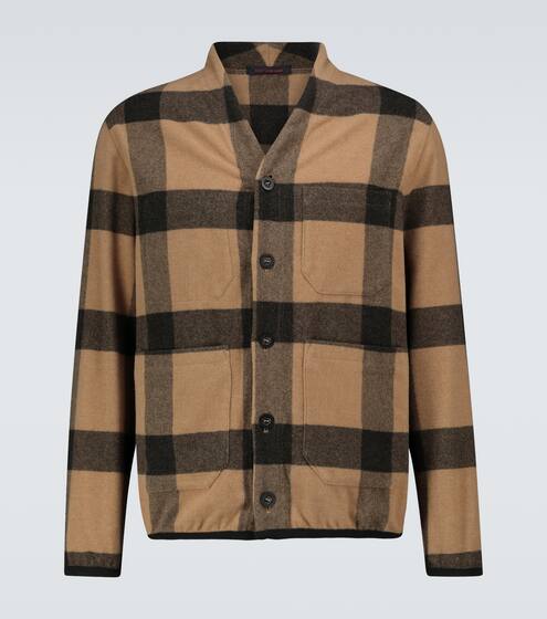 Park checked cardigan | THEGIGI