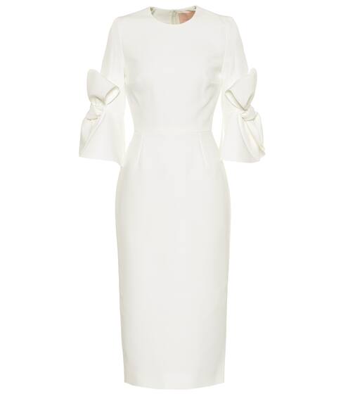 Lavete bonded crêpe dress | Roksanda