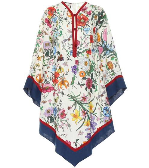 Floral linen kaftan | Gucci