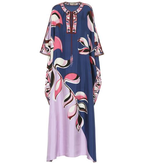 Printed silk kaftan | Emilio Pucci