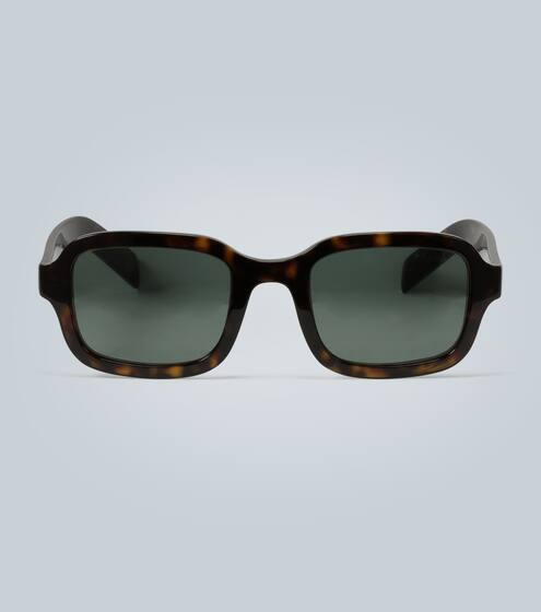 Acetate tortoiseshell sunglasses | Prada