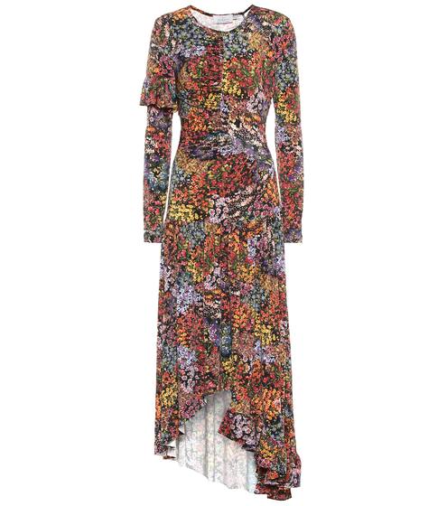Floral stretch crêpe dress | Preen by Thornton Bregazzi