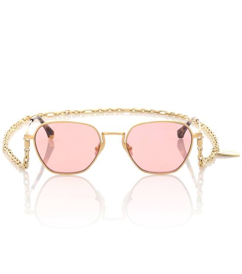 Exclusive to Mytheresa – x Linda Farrow square sunglasses | Alessandra Rich