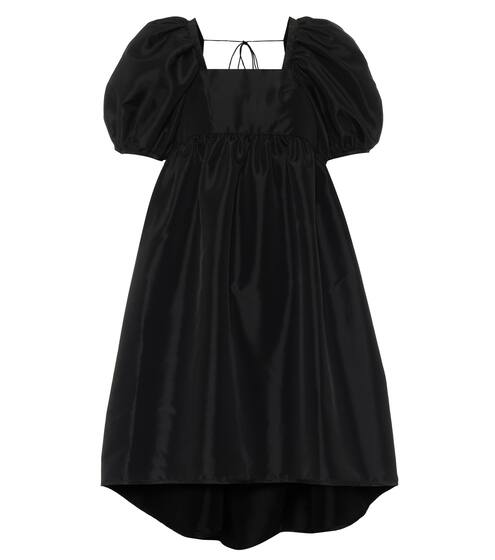 Tilde puff-sleeve faille minidress | Cecilie Bahnsen