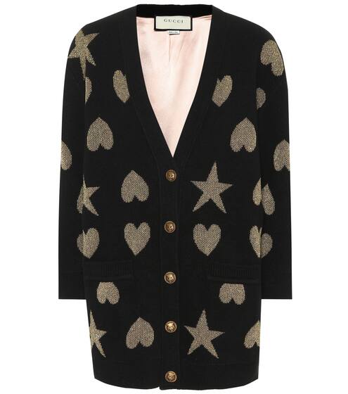 Wool-blend cardigan | Gucci