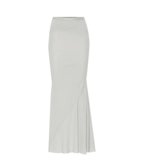 Crêpe midi skirt | Rick Owens