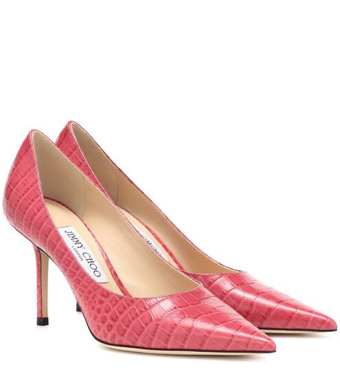 Pumps Love 85 in pelle stampata | Jimmy Choo