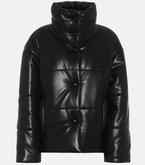 Hide faux-leather puffer jacket | Nanushka