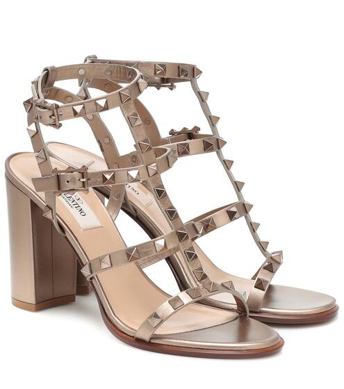 Valentino Garavani Rockstud leather sandals | Valentino