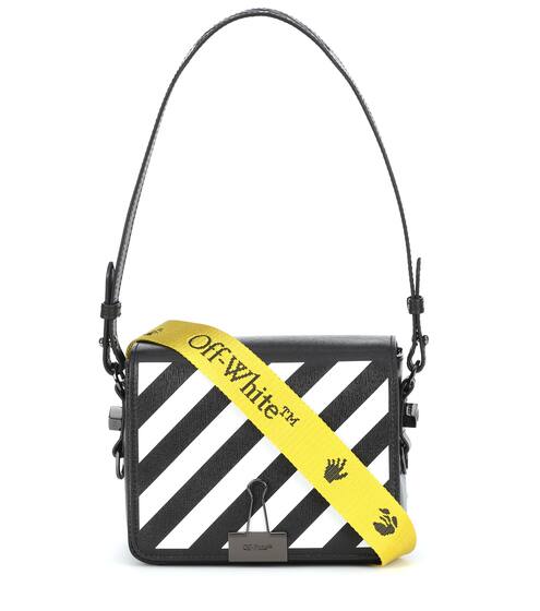 Binder Clip leather shoulder bag | Off-White