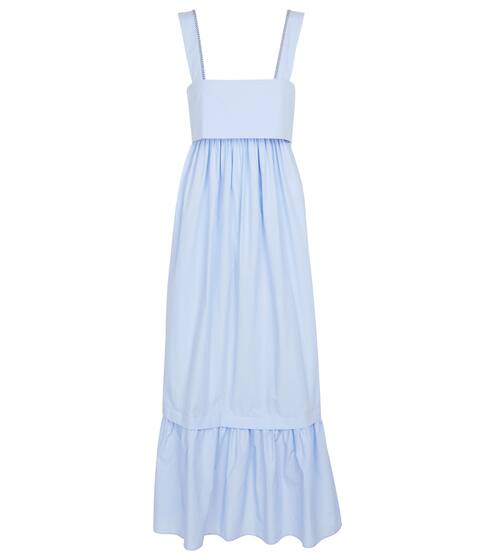 Cotton poplin maxi dress | Chloé
