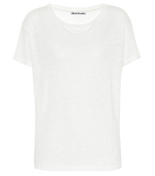 Eldora linen T-shirt | Acne Studios