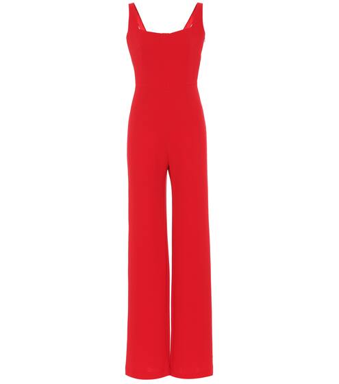 Sunrise crêpe jumpsuit | Galvan
