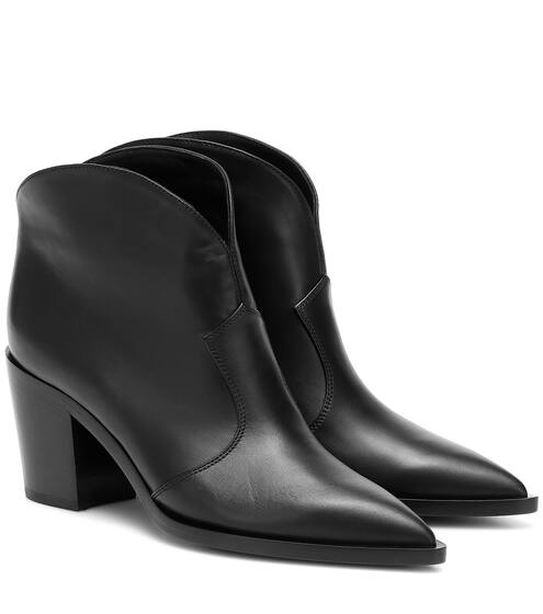 Nevada leather ankle boots | Gianvito Rossi