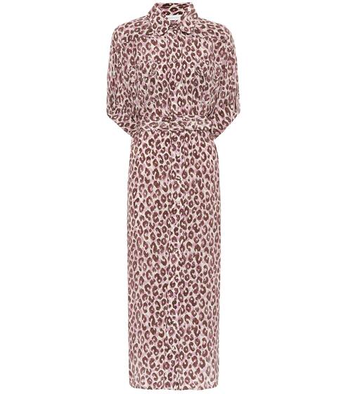Super Eight silk midi dress | Zimmermann