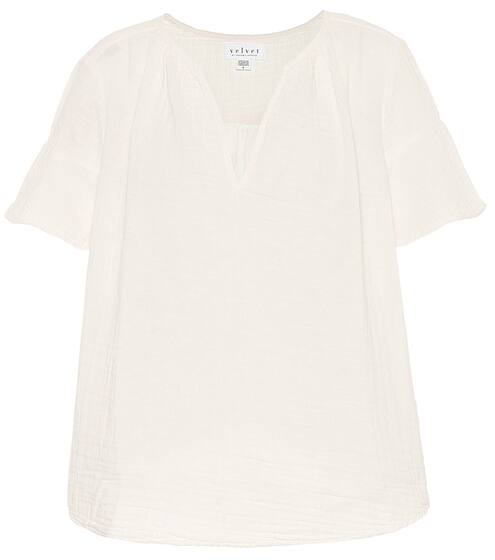 Julia cotton top | Velvet