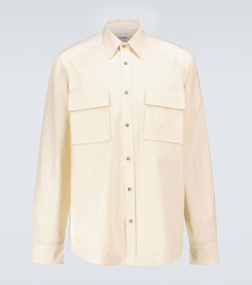 Phin cotton poplin shirt | Nanushka