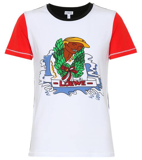 Printed cotton T-shirt | Loewe