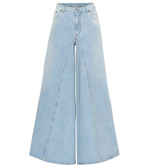 High-rise wide-leg jeans | MM6 Maison Margiela