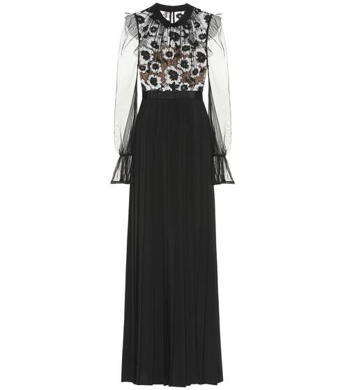 Guipure lace maxi dress | Self-Portrait