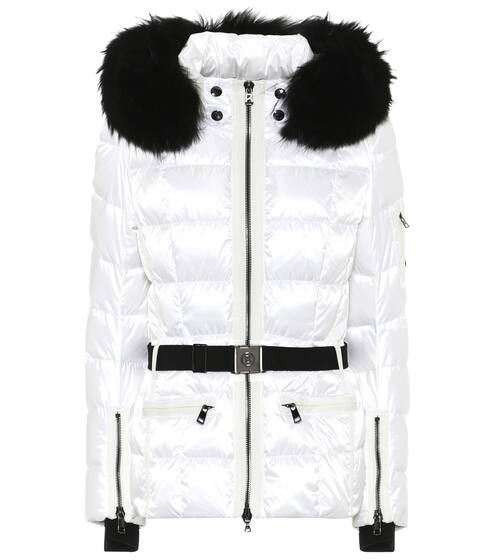 Gloria fur-trimmed ski jacket | Bogner