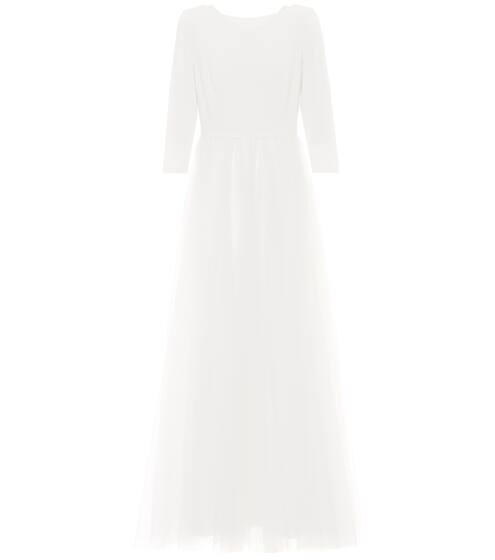 Leader tulle-trimmed bridal gown | Max Mara